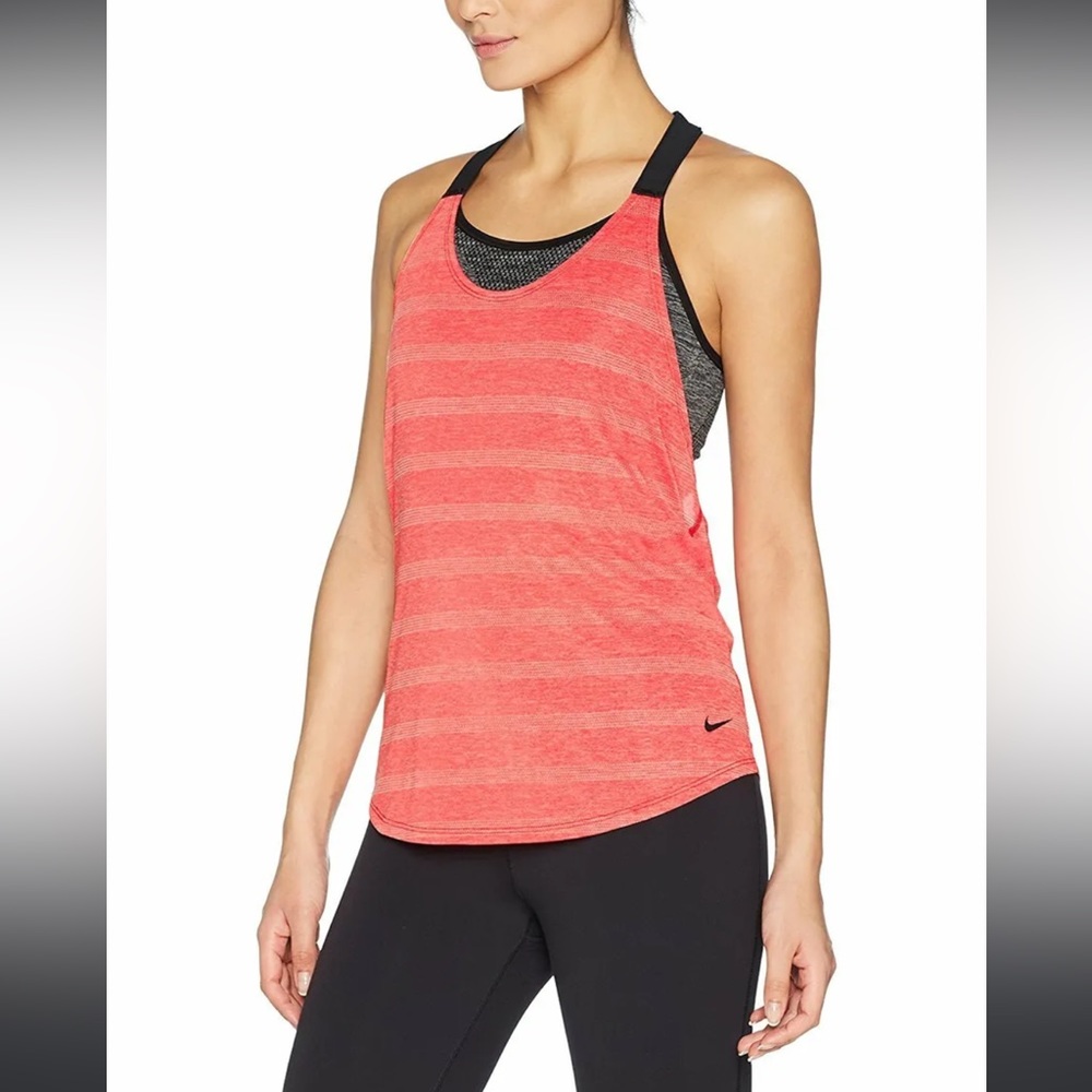 Nike Elastika Elevate Tank Top Light Crimson